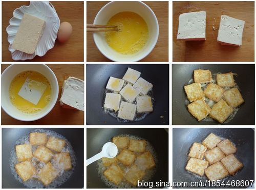 简单至极的美味：一蛋一盐做出嫩滑多汁的锅塌豆腐