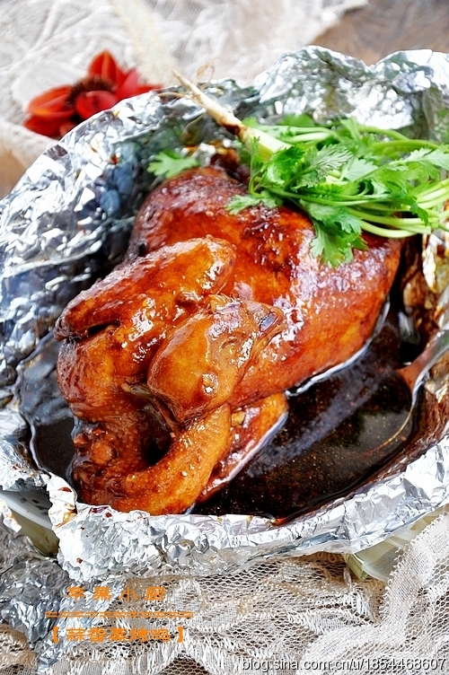 #九州筵席#蒸出来的美味——香嫩入味的蒜香烤鸡