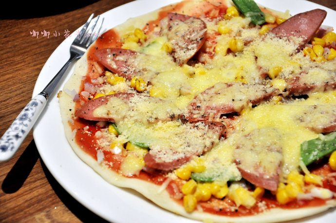 偷懒法，不用烤箱也能做出美味披萨；火煺玉米薄饼披萨