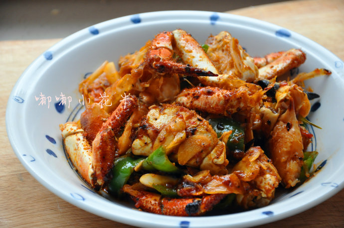 #百家千宴#泰式风味，中西结合更美味；泰式香辣炒蟹