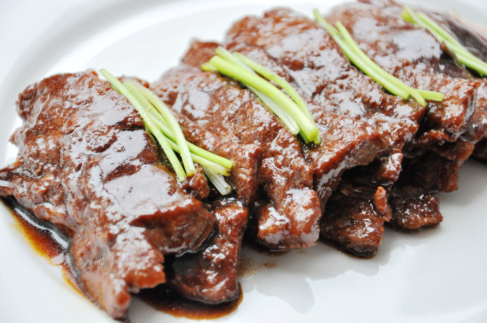 调气血,温元气的一道滋补型东北风味菜——红烧鹿肉片