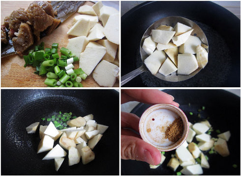 粽子的新吃法，老传统，新创意——肉粽烧春笋