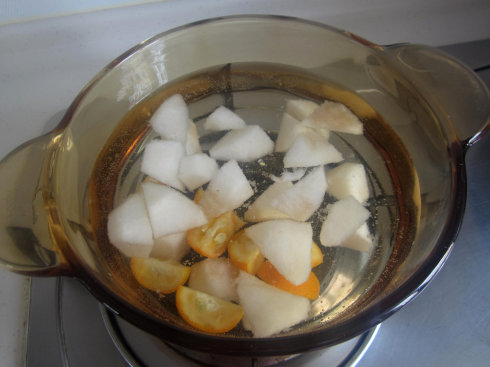 从古流传至今止咳化痰的食疗方法——枇杷雪梨金桔汤