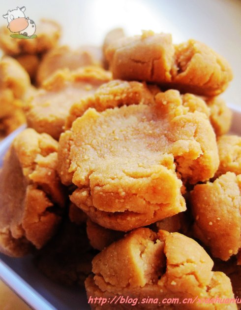适合烘焙初学者做的一道简单美味的小点心——花生酱饼干