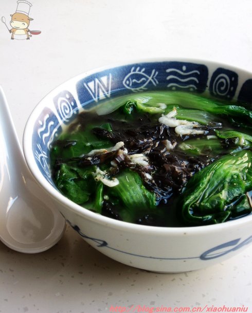 排毒清肠，肠道的清洁农夫——小白菜虾皮汤