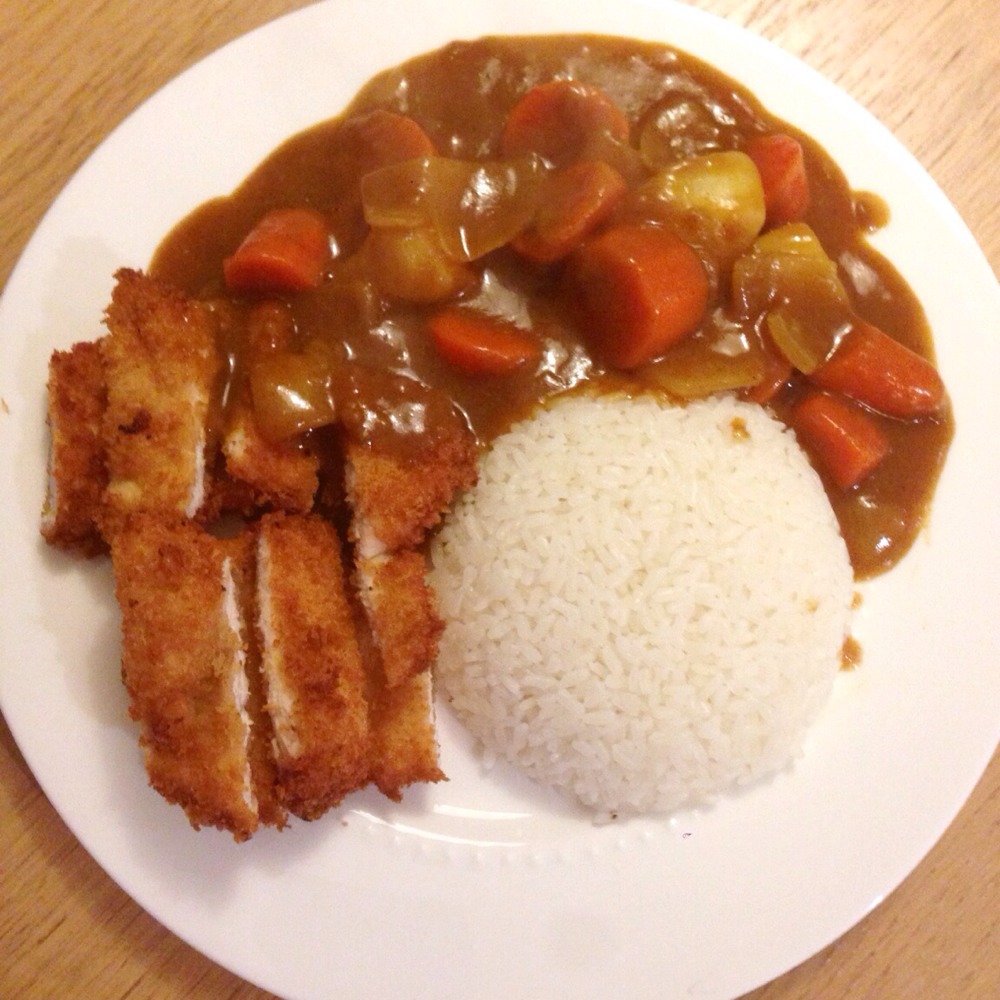 日式咖喱鸡排饭