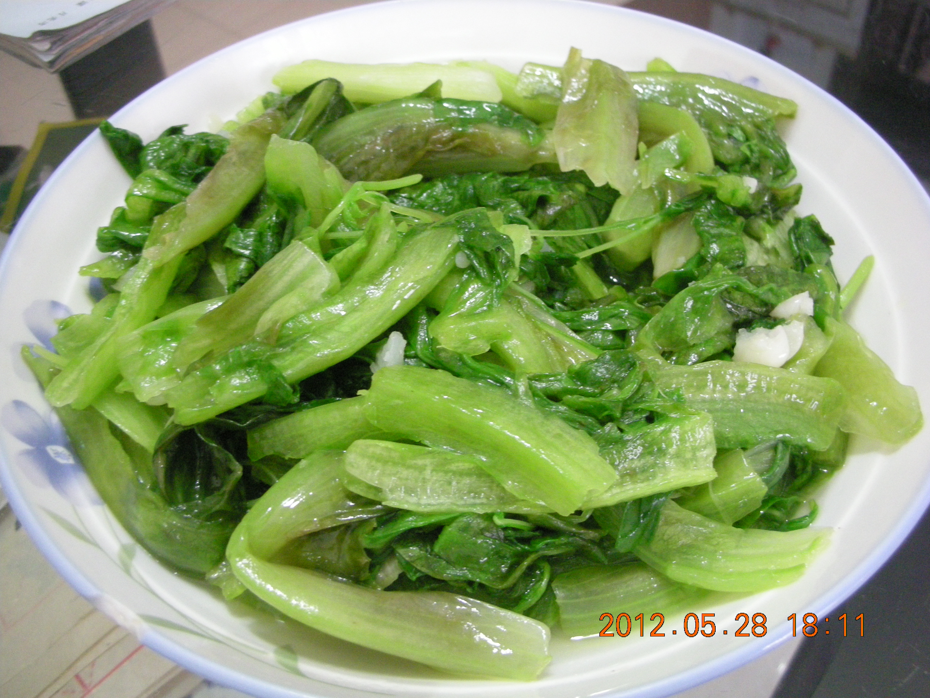 蒜香生菜2
