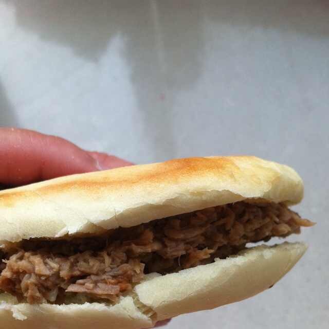 自己做的陝西肉夾饃