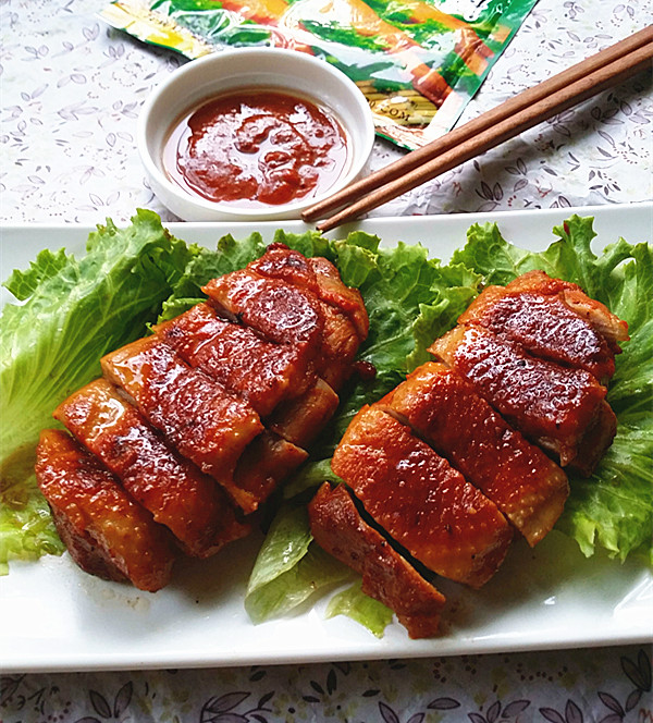 鸭脯肉这么做,味道更诱人~~~奥尔良煎鸭脯