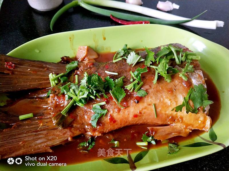 晚餐 花白鲢 韭菜鸡蛋 大骨汤 美食天下