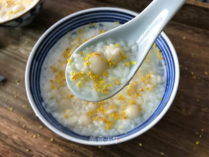 早餐 桂花酒酿圆子 乐食记的笔记 美食天下