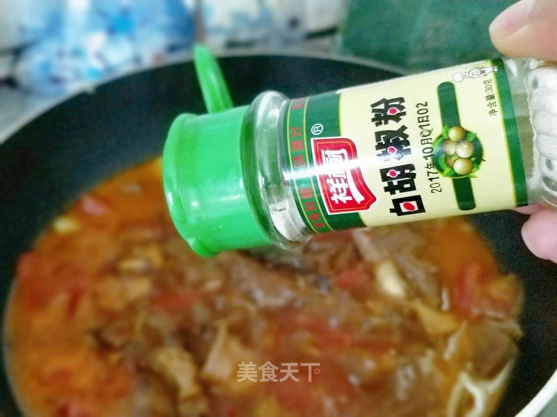 #午餐#西红柿炖牛腩+蒜蓉空心菜+快手紫菜蛋