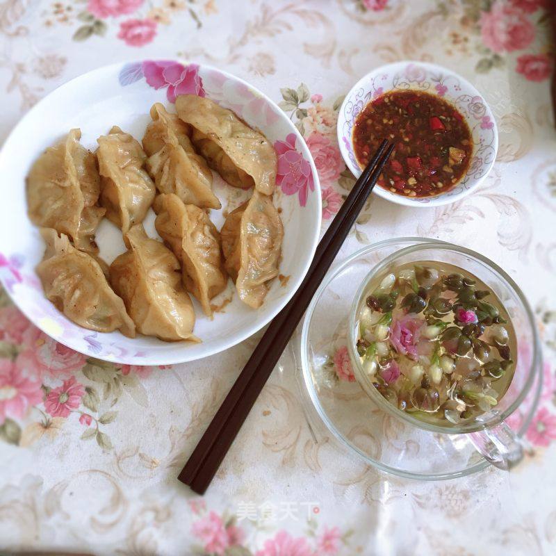 煎饺 蜂蜜花茶 罂粟小厨的笔记 美食天下