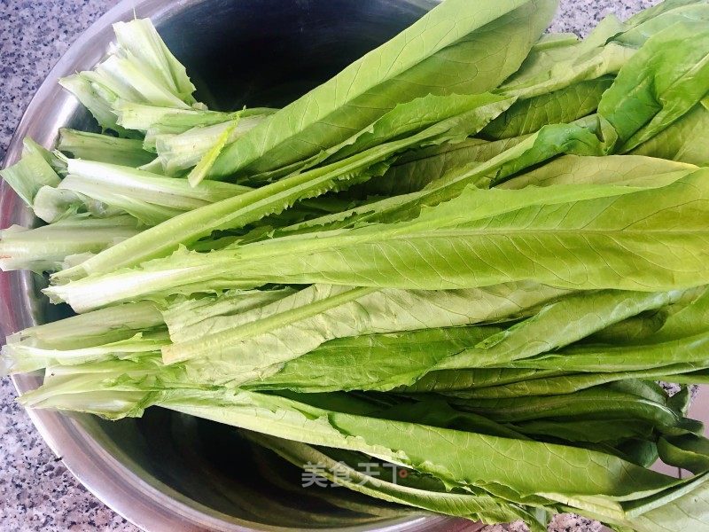 春日美味蠔油蒜蓉油麥菜的製作方法