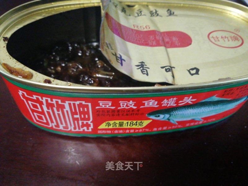 豆豉魚罐頭