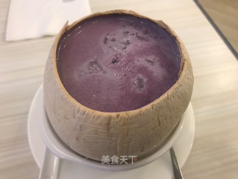 椰皇紫薯汤圆炖蛋白 Judydier美食记的笔记 美食天下