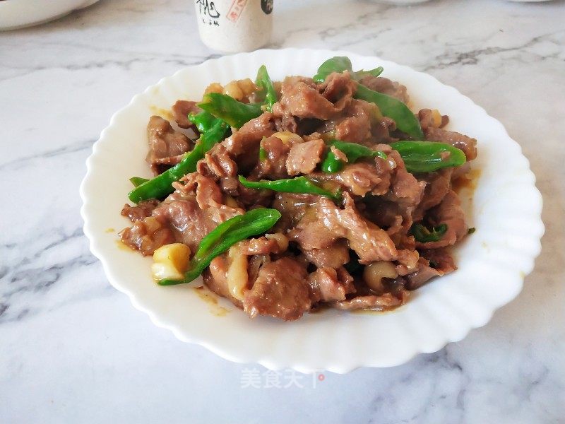 尖椒炒驴肉