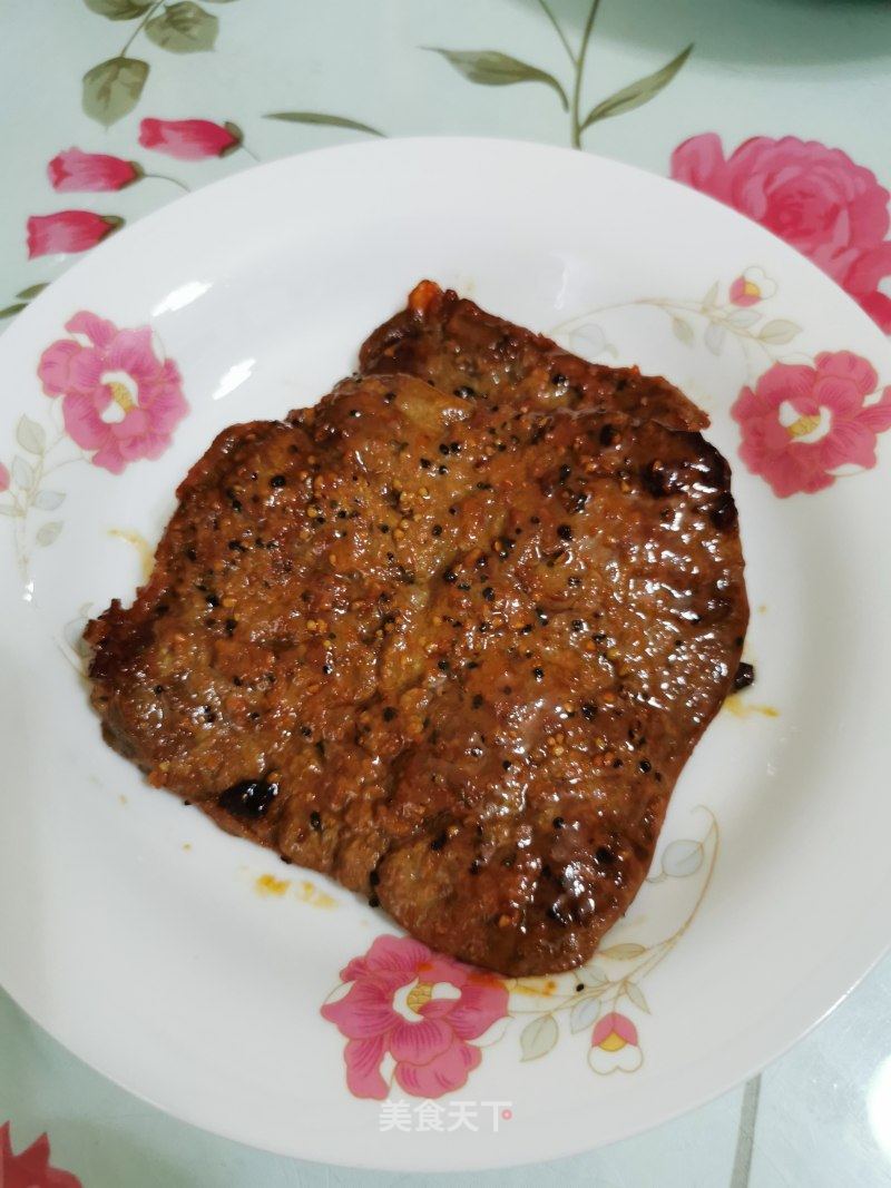 電餅鐺煎牛排