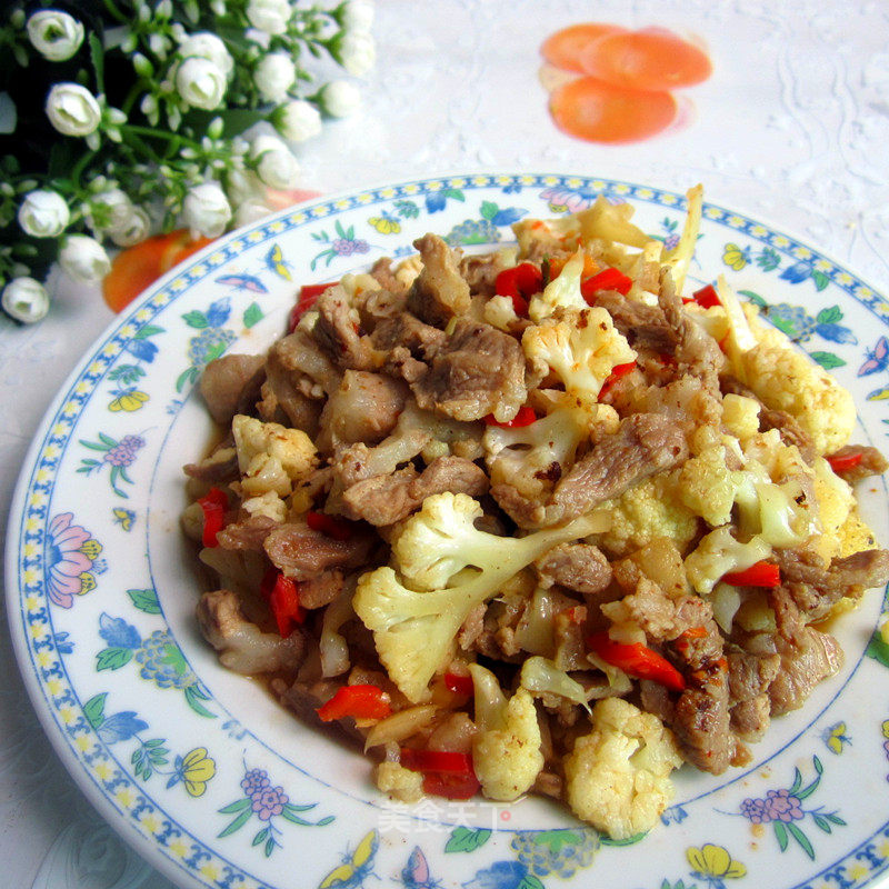 【圖文】花菜炒肉的做法_花菜炒肉的家常做法_花菜炒肉怎麼做好吃