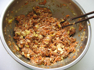 【鲁菜】――牛肉锅贴的做法步骤：5