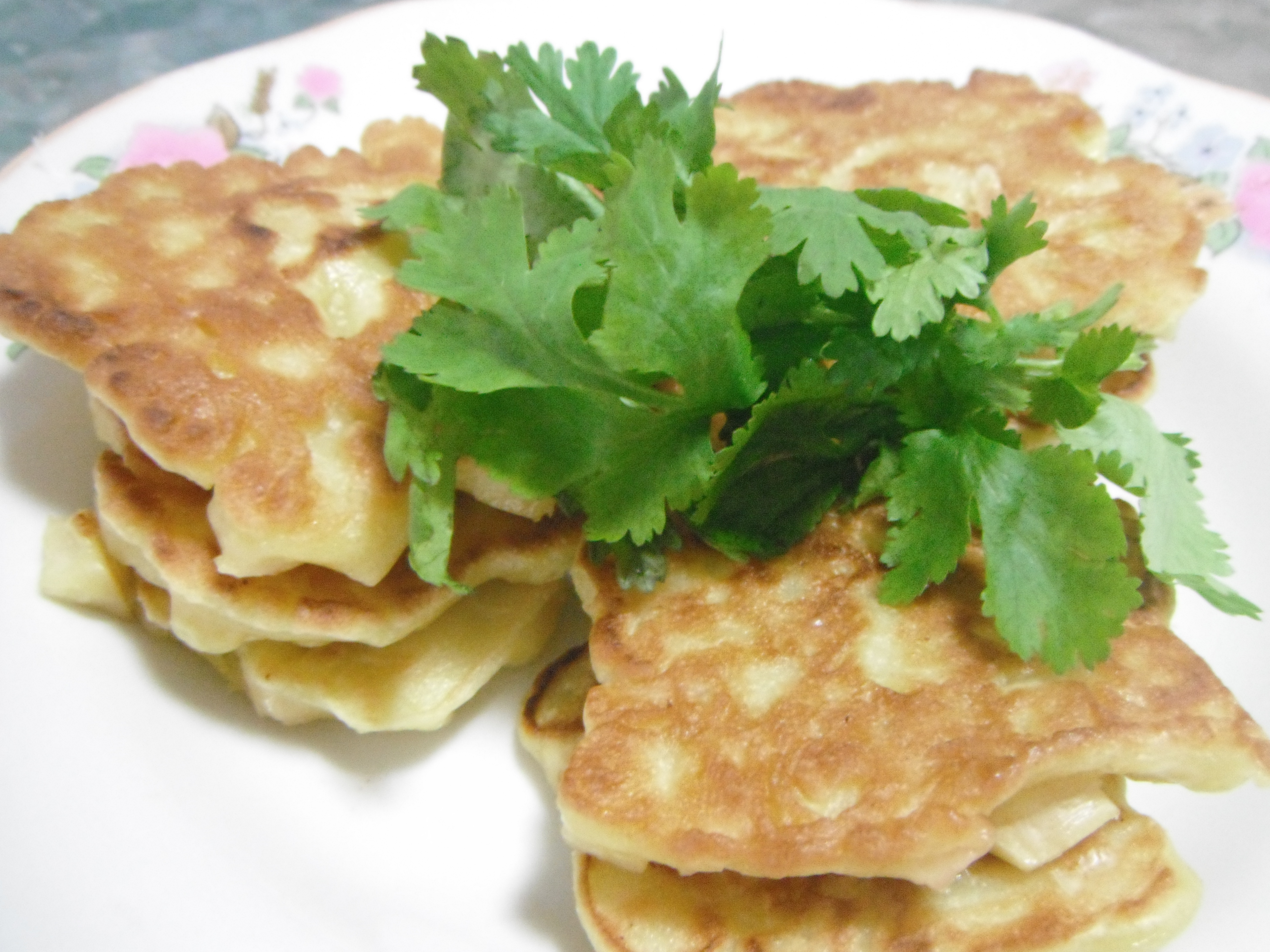 查看"爱心小甜点-香甜美味苹果饼"的成品图