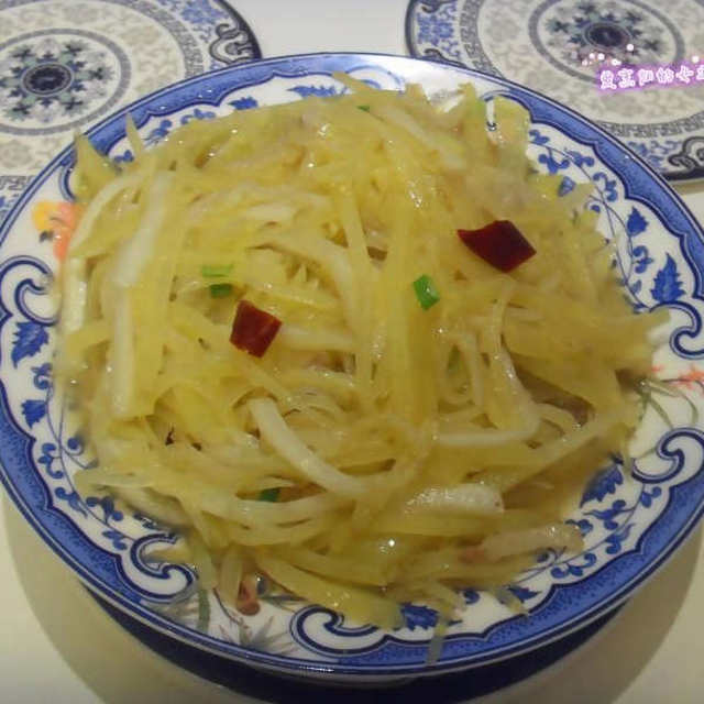 菜根土豆丝