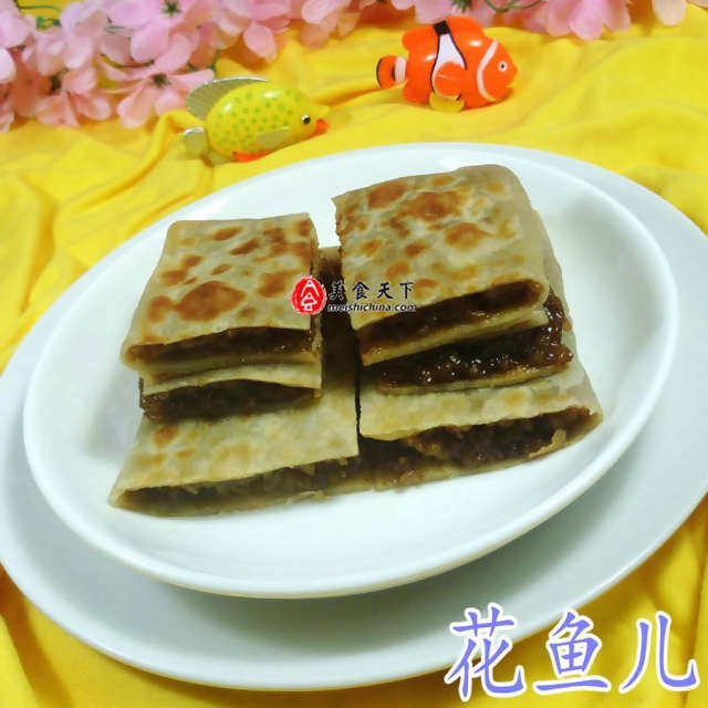 红糖糯米饭煎饼