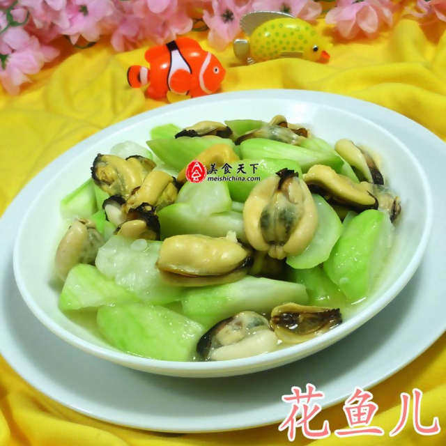 夜开花炒淡菜