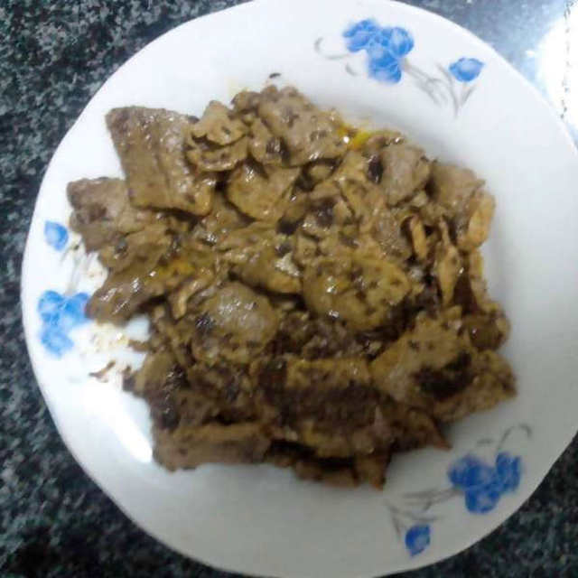 孜然肉片