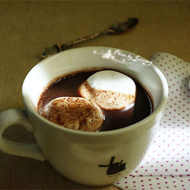 棉花糖热巧克力奶茶