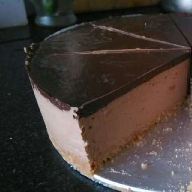 巧克力冻芝士蛋糕