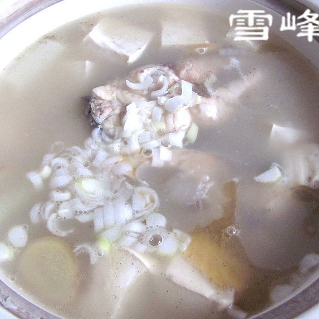 秋天的味道---鲢鱼豆腐