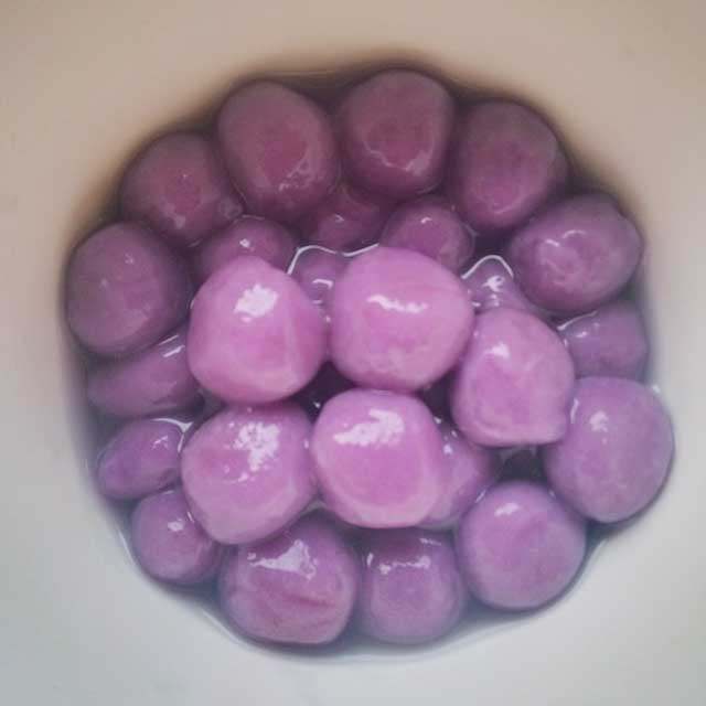 紫薯糯米小汤圆