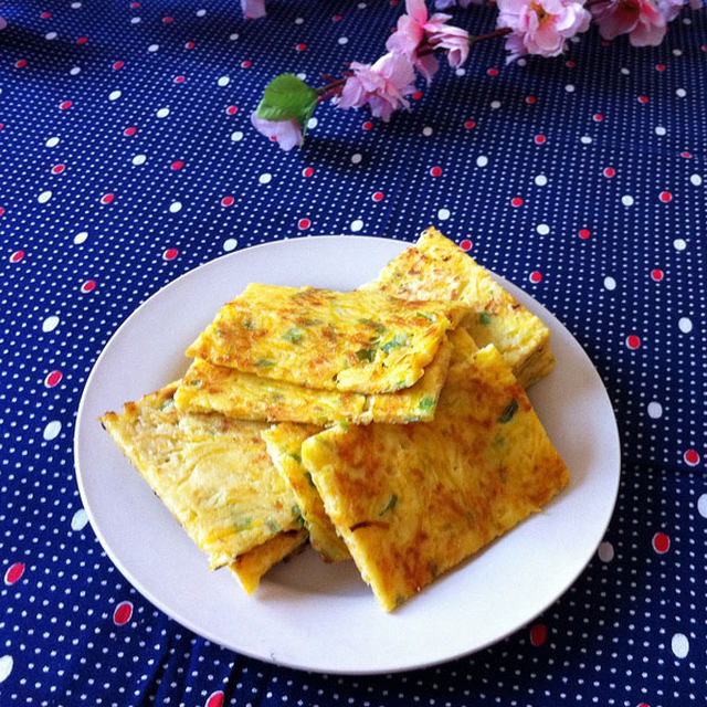 南瓜豆渣鸡蛋饼