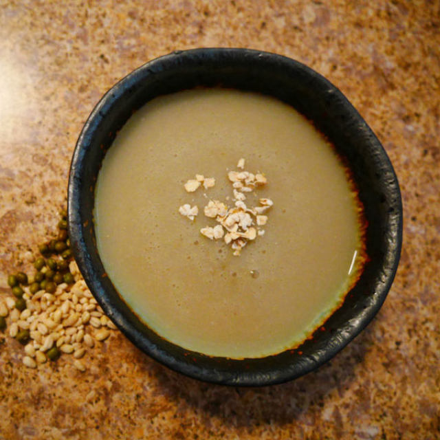 绿豆薏米糊