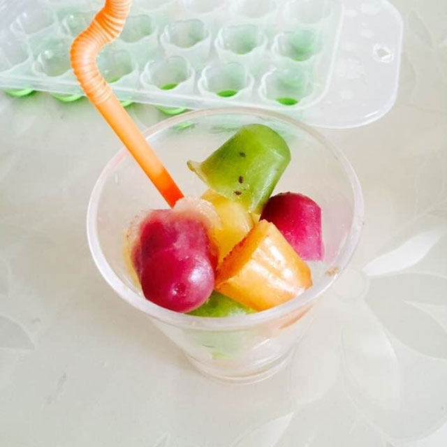 五彩水果冰——孩子喜欢的小冰棍
