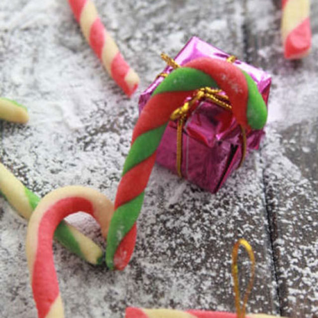 【番茄配方】圣诞拐杖双色饼干——大雪纷飞的甜蜜礼物
