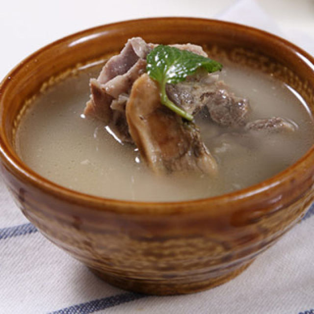 蛏干猪骨汤—自动烹饪锅食谱