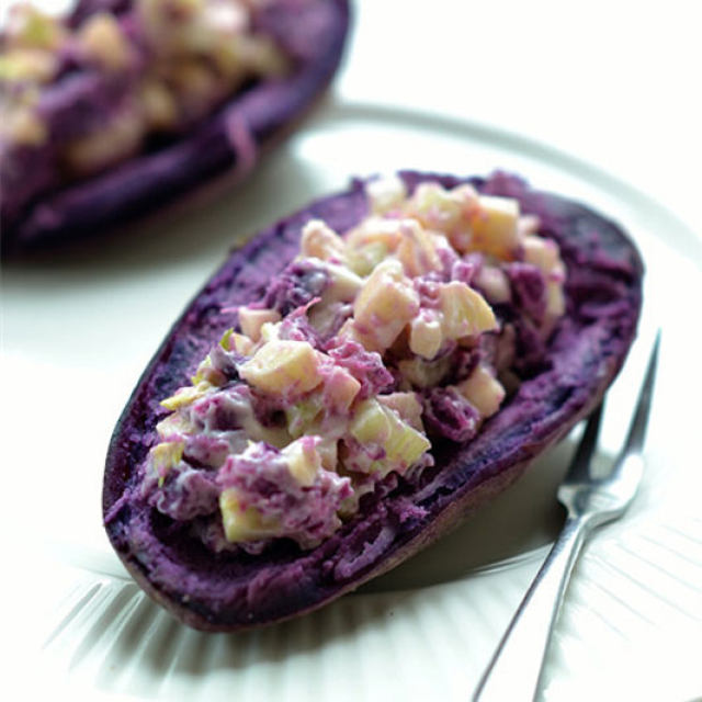 超美味的紫薯沙拉