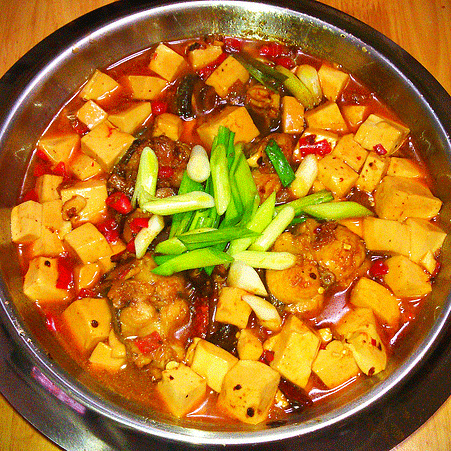 干锅豆腐鱼
