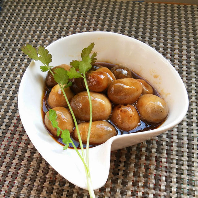 蚝油草菇