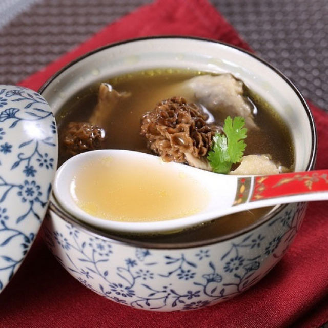 羊肚菌鸡汤—自动烹饪锅食谱