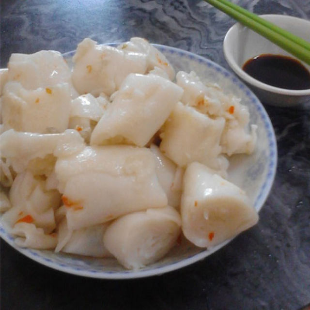 潮汕美食——炒粿卷