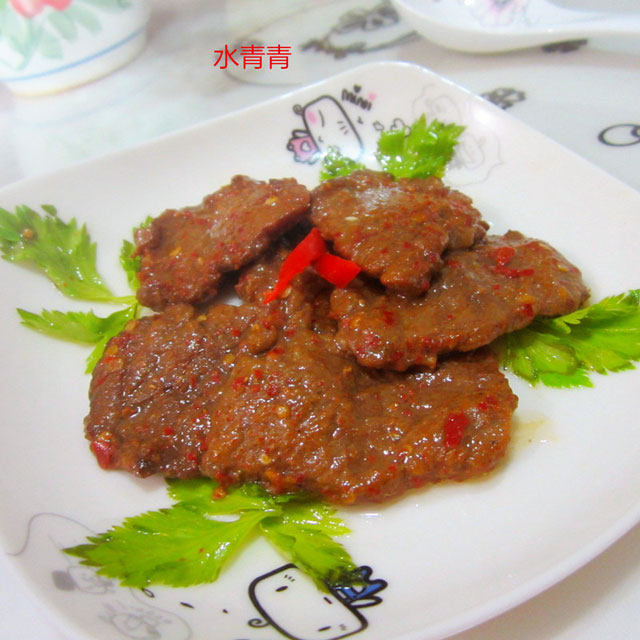 煎牛肉片