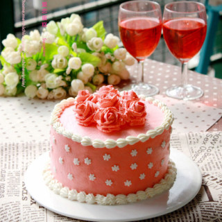 红色浪漫-----爱恋蛋糕