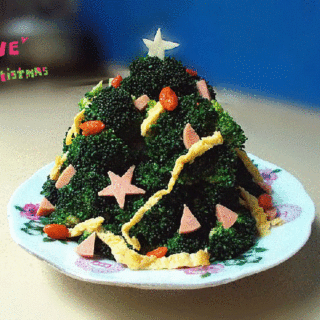 让孩子爱上蔬菜——种一棵能吃的圣诞树