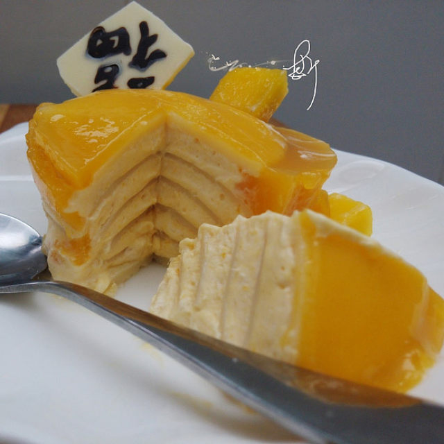 芒果千层小蛋糕