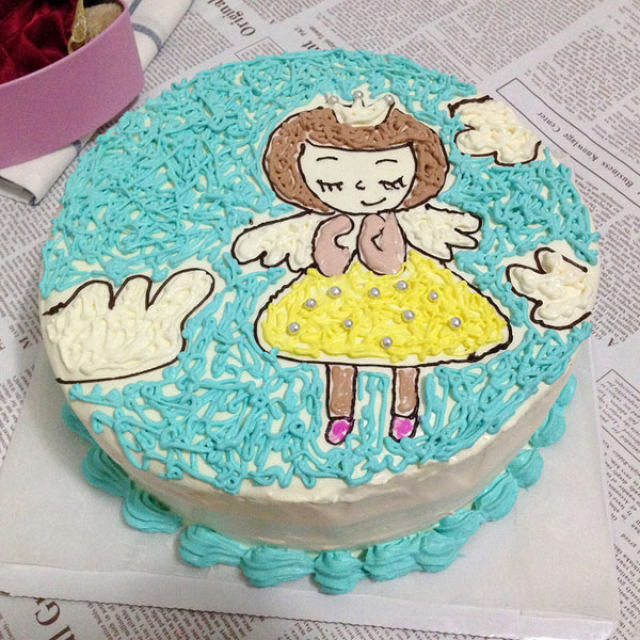 小公主生日蛋糕