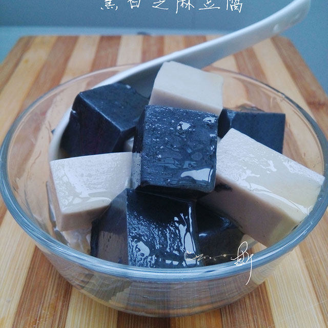 黑白芝麻豆腐