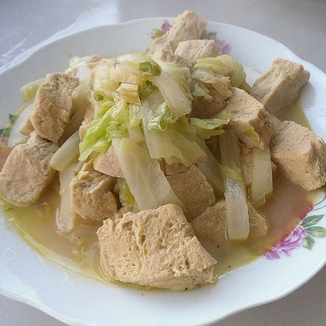 家常冻豆腐